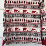 Wondershop Winter Cabin Fair Isle Print PJ Pajama Set NEW Size Large Red Photo 4