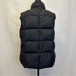 Lands' End Lands’ End Black Puffer Vest, Size XL - Snap Button Front, Cozy & Warm! Photo 3