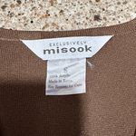 Misook  Brown Knit Top Photo 1