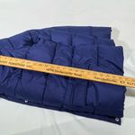 Old Navy VTG 2010 PUFFER COAT ZIP FRONT HIDDEN HOOD UNISEX XXL NAVY PREOWNED Photo 7