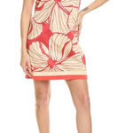Hutch  Baker Halter Mini Dress Coral Floral Size 8 NWT Photo 0