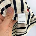 LA LIGNE Edie Cotton Dress Striped Cream Black L Size L Photo 5