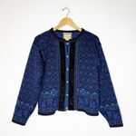 Dale Of Norway Cardigan Sweater Casual Faire Isle Nordic 100% Wool Size Medium Blue Photo 1