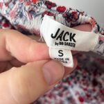 Jack by BB Dakota Floral Off The Shoulder Smocked Crop Top Blouse Women's Size S Photo 2