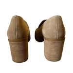 Joie NEW  Square Toe Pumps Loafer Suede Tan sZ 8.5 Photo 1