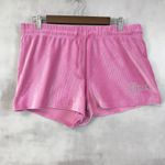 Juicy Couture  Velour Pajama Set Size XL Pink Crown Logo Y2K Rhinestone McBling Photo 5