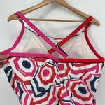 Lands' End Lands’ End One Piece X-Back Umbrella Print Swimsuit UPF 50 Plus Size 18W in EUC! Photo 6