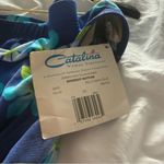 Catalina  Cobalt Blue Floral Swimsuit Bottom Photo 2