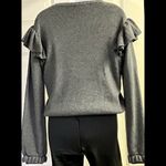 Dance & Marvel  Ruffle Sweater- Medium Photo 1