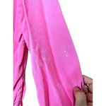 Allison Taylor Vintage Pink Silk Button Down Blouse Size M Photo 4