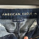 American Eagle Used Dark Blue Super Hi-Rise Shorties Size 2 Photo 2