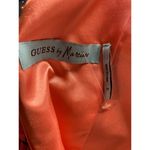 Guess  By Marciano Size M Bustier Front Satin Mini Dress Pastel Peach Cocktail Photo 3