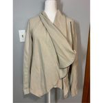 BLANK NYC shark hem vegan leather zip jacket size M BIN R Photo 6