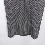 Sioni Sweater Vest Womens Medium Black White Knit Viscose Photo 10