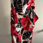 30. Vintage Hearts Juniors Elegant Strapless Dress with Red Floral Design Size 5 Photo 3