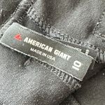 American Giant Womens Ponte Straight Pant Black Pull On 10 minimalist Photo 3