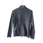 Kenneth Cole  Cotton  Blend Military Buttons Gray Warm Cozy Women’s Sweater SZ PM Photo 10