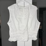J.Crew NWT  Hyacinth Top Cotton Poplin White Photo 2