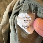 J.Crew  Olive Green Cargo 1/2 Zip Front Tunic Shirt Womens Size Medium Photo 7