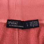 Ralph Lauren Polo Fleece Drawstring Pink Cotton Womens Shorts Photo 5