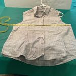 Fresno Jean Company Sleeveless Shirt Top Button Up Pocket Photo 5