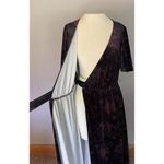 Modcloth  Velvet Maxi Dress MED Timeless Embrace Whimsigoth Dark Romantic Fairy Photo 7