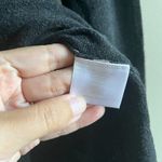 Eileen Fisher Womens Top Size M Long Sleeve Knit Sweater Black Viscose Spandex Photo 2