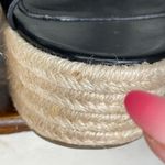 Marc Fisher Jalyn Platform Espadrille Sandals Black With Studs Size 8.5 Photo 10