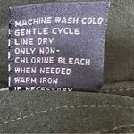 Requirements  Vintage Moleskin Feel Size 6 Floral Green Skirt Back Zipper Closure Photo 9