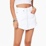 Carmar Denim White Beatrice Skirt Photo 0