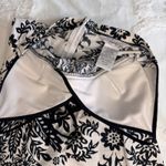 Speechless  Y2K Sundress Juniors Size 9‎ Black White Floral Print Halter  Cotton Photo 13
