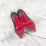 Christian Louboutin So Kate Pointed Toe in Black Leather Suede Size 37 Photo 2