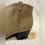 Old Navy  Olive Faux-Suede Ankle Boots Photo 11
