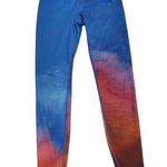 Athleta  Leggings Speed Sonar Galaxy Ombre Size Small Photo 0