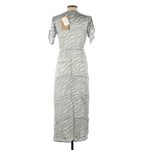 Reistor Beach to Bar Rainforest Flow Dress NEW Blue Photo 1