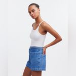 Madewell x Lisa Says Gah The Denim Emmett Shorts Size 28 Blue Photo 2