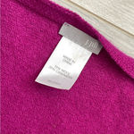 J.Jill Wool Scarf cashmere rectangular womens Neon Pink one size bright colorful Photo 1