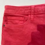 Sam Edelman New  The Stiletto High Rise Shorts Cherry Red Photo 6