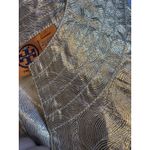 Tory Burch gold silk blend sleeveless top size 6 Photo 4