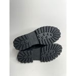 Zodiac  Ankle Booties Size 5 Black Chunky Sole Block Heel Faux Leather‎ Boots Photo 9