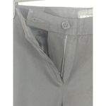 Emporio Armani Women's Solid Mid Rise Straight Leg Dress Pants Black US size 0 Photo 3