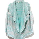 Miami Aztec Boho waterfall heavy open cardigan Photo 0