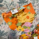 Forever 21 NWT F21 Retro 70’s Satin Bandana Scarf Top (part of set!) Photo 1