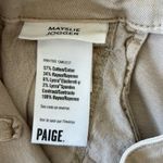 Paige Mayslie Jogger Vintage White Oak Ankle Zip Mid Rise Straight Women's 27 Photo 7