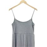 Quince Gray Tencel Jersey Wide Leg Jumpsuit Cami One Piece Sz Large Soft Stretch Photo 5