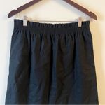 J.Crew Linen-cotton blend city skirt Mini Length NEW Size 6 Elastic Waistband Photo 7