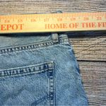 American Eagle Shorts Womens 14 Blue Distressed Denim High Rise Rigid Raw Hem Photo 8