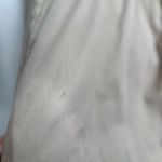 Vintage 90s Cotton Shirt Dress Tan Size 6 Photo 5