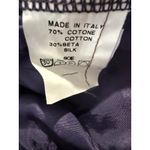 Sistes Made in Italy Purple Strapless Top White Floral Lace Trim Boho Summer Photo 6