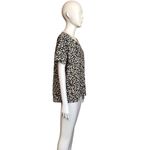ZARA Brown and Black Cheetah Print Tshirt Photo 2